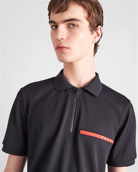 prada polo shirt price|Prada collared shirt.